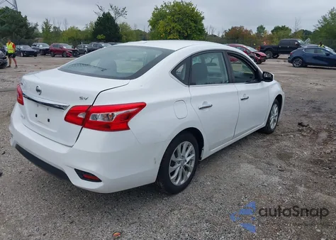 2019 Nissan Sentra Sv z USA, uszkodzony, nr VIN 3N1AB7AP3KY341715
